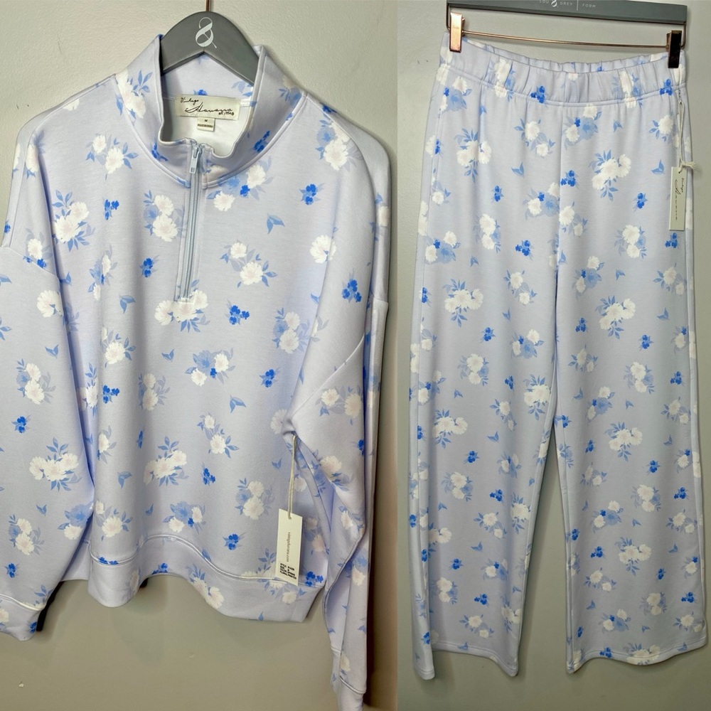 NWT Vintage Havana Floral Cloud Set